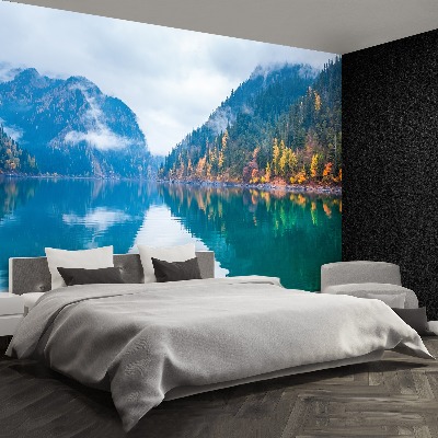 Mural de parede Lago no outono