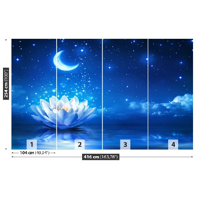 Mural de parede Lua de Lótus