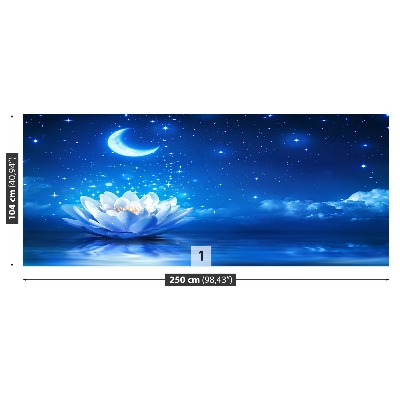 Mural de parede Lua de Lótus