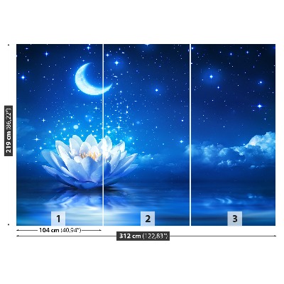 Mural de parede Lua de Lótus