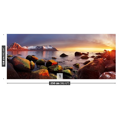 Mural de parede Oceano Noruega