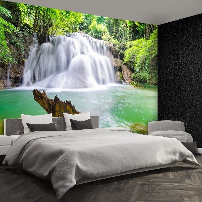 Mural de parede Cachoeira na floresta