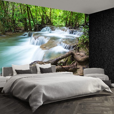 Papel de parede Cachoeira na floresta