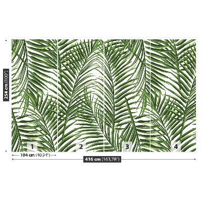 Mural de parede Folhas de palmeira