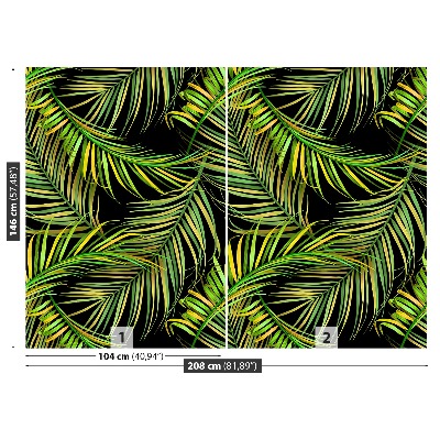 Mural de parede Folhas de palmeira