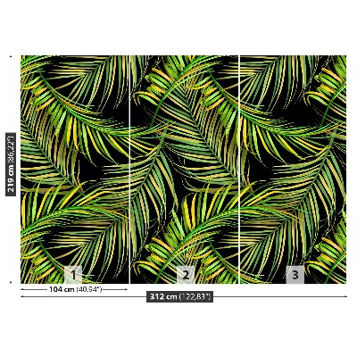 Mural de parede Folhas de palmeira