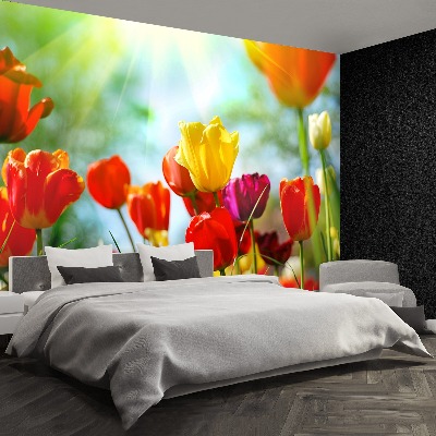 Mural de parede Flores tulipas