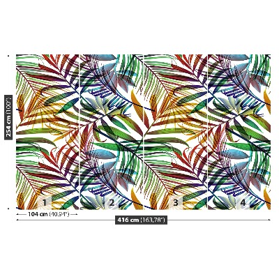 Mural de parede Folhas de palmeira
