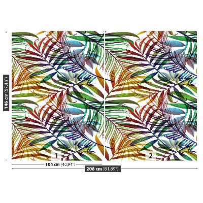 Mural de parede Folhas de palmeira