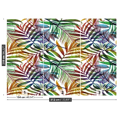 Mural de parede Folhas de palmeira