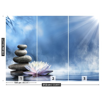 Papel de parede Pedras zen