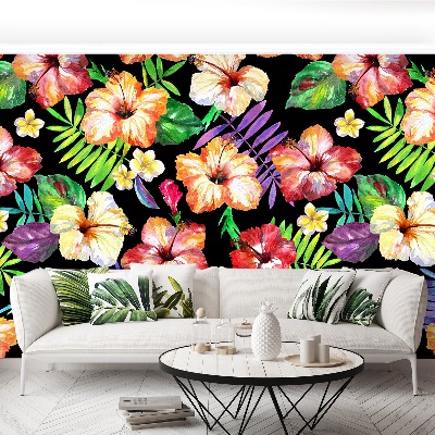 Mural de parede Flores de hibisco