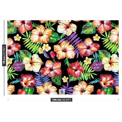 Mural de parede Flores de hibisco