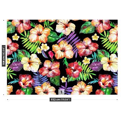 Mural de parede Flores de hibisco