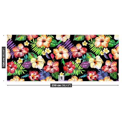 Mural de parede Flores de hibisco