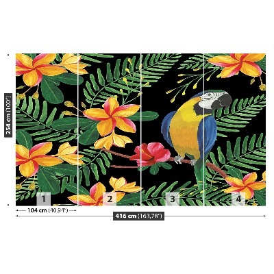 Mural de parede Flores de Arara