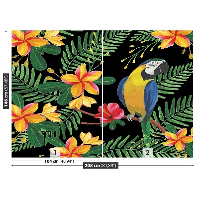 Mural de parede Flores de Arara