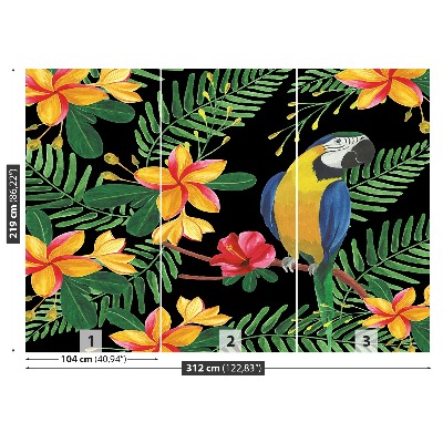 Mural de parede Flores de Arara