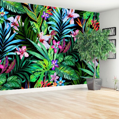 Papel de parede Flores tropicais