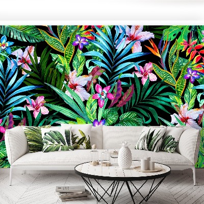 Papel de parede Flores tropicais