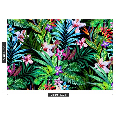 Papel de parede Flores tropicais