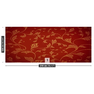 Mural de parede Padrão floral