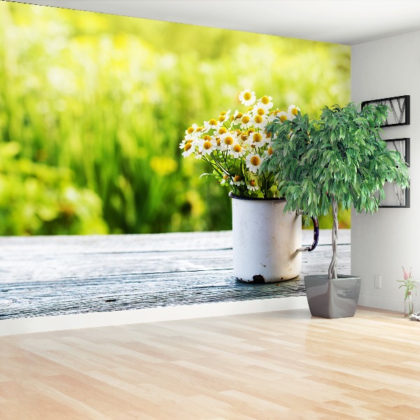 Papel de parede Flores de margarida