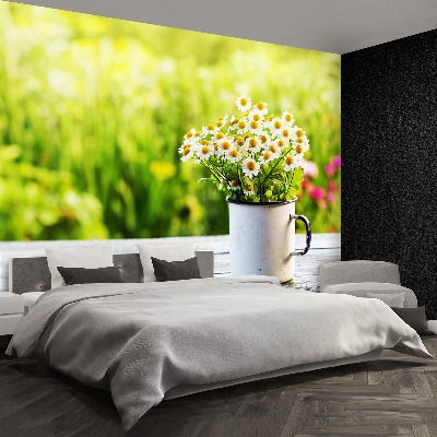 Papel de parede Flores de margarida