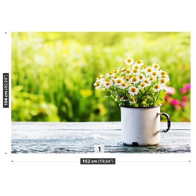 Papel de parede Flores de margarida