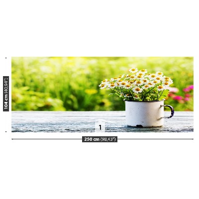 Papel de parede Flores de margarida