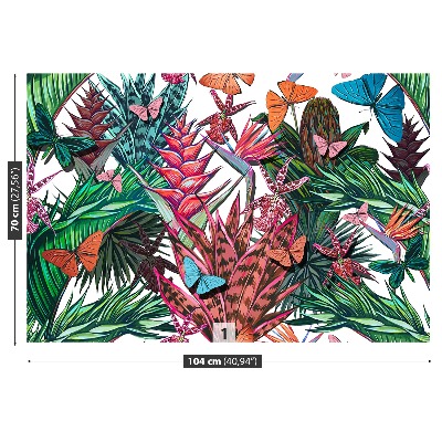 Papel de parede Padrão floral