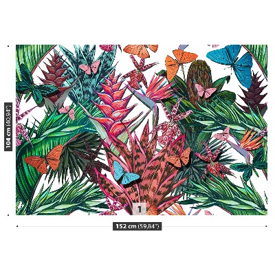 Papel de parede Padrão floral