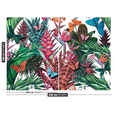 Papel de parede Padrão floral