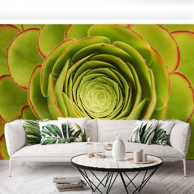 Papel de parede Flor Verde