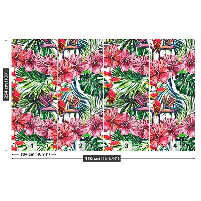 Papel de parede Padrão de selva