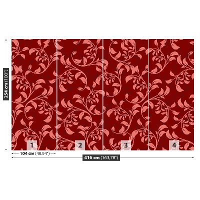 Mural de parede Barroco Floral