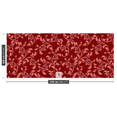 Mural de parede Barroco Floral