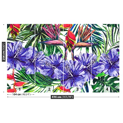 Papel de parede Padrão floral