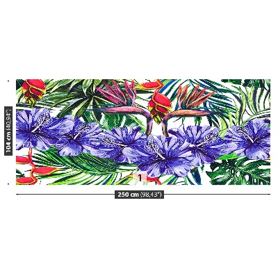 Papel de parede Padrão floral