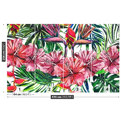 Mural de parede Padrão de selva