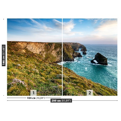 Mural de parede Mar do Penhasco