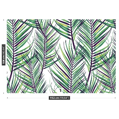 Papel de parede Folhas de palmeira