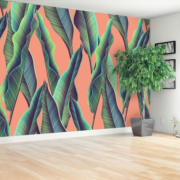 Mural de parede Folhas tropicais