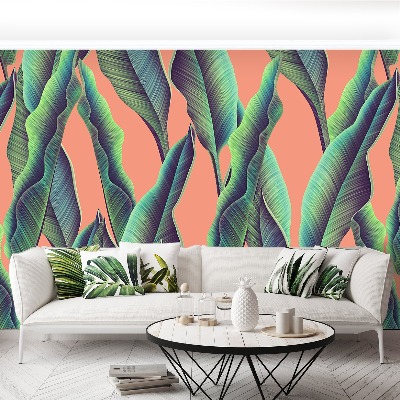 Mural de parede Folhas tropicais
