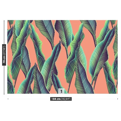 Mural de parede Folhas tropicais