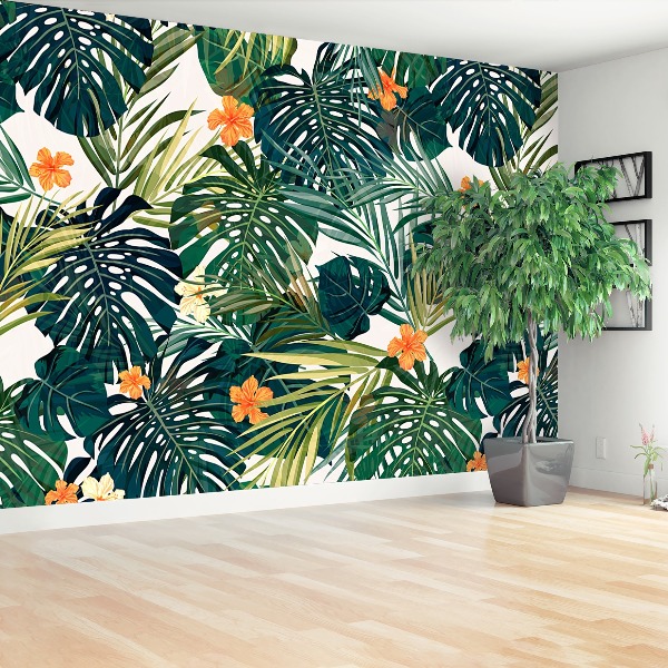 Papel de parede Padrão havaiano