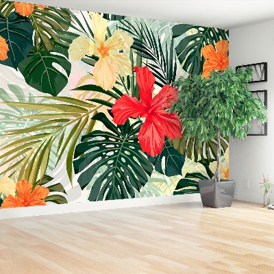 Mural de parede plantas havaianas
