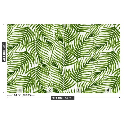 Papel de parede Folhas de palmeira