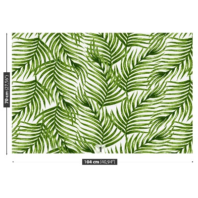 Papel de parede Folhas de palmeira