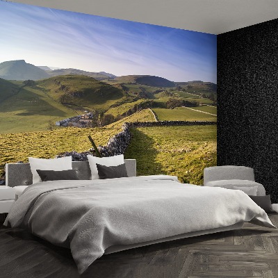 Mural de parede Colina Cromada